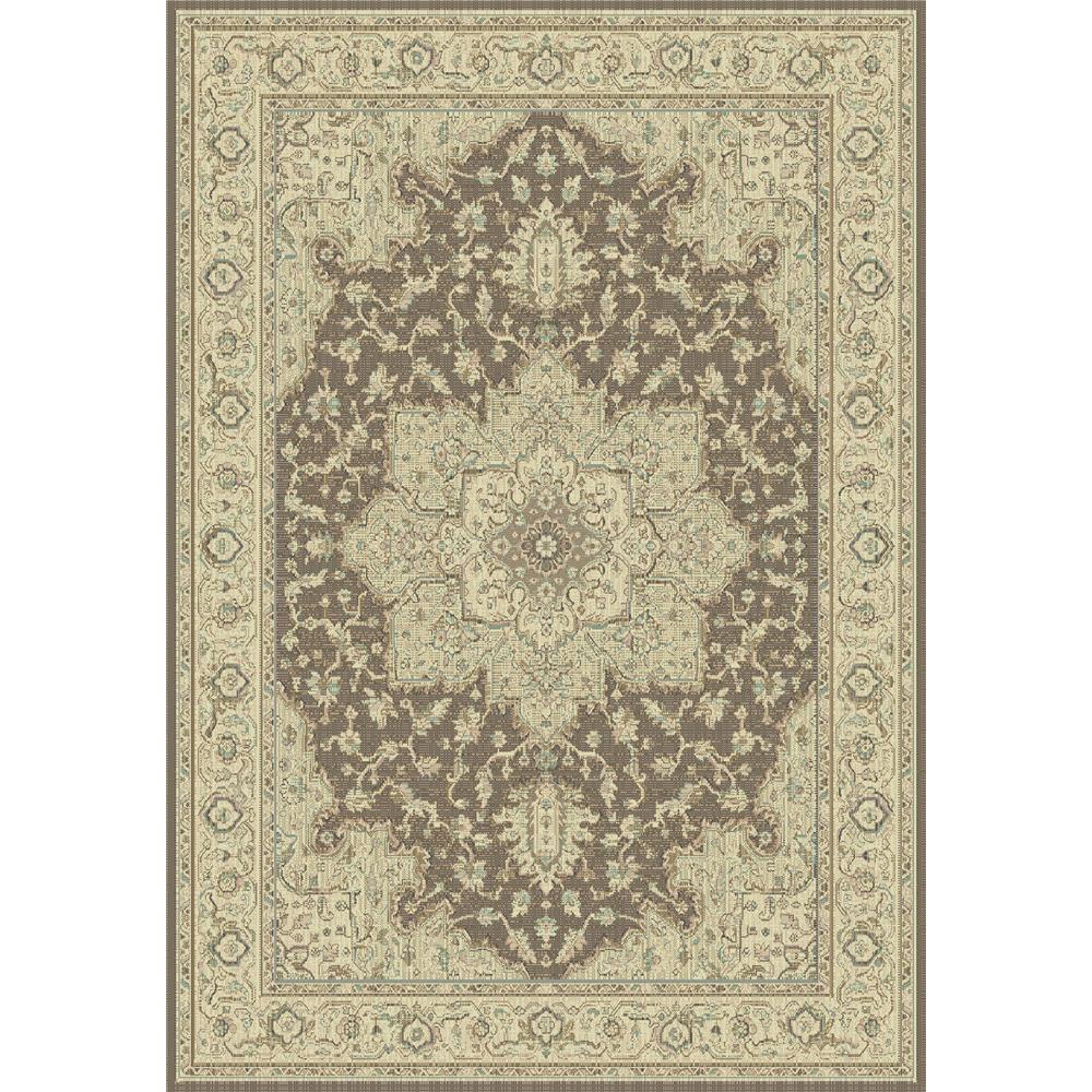 Dynamic Rugs 622-601 Imperial 3 Ft. 11 In. X 5 Ft. 7 In. Rectangle Rug in Brown/Cream